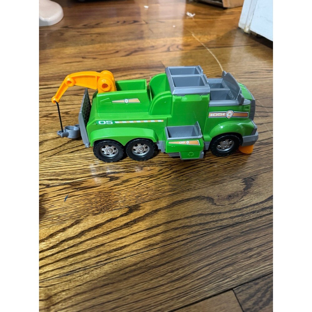 Paw Patrol Rocky Green Toy Garbage Truck
